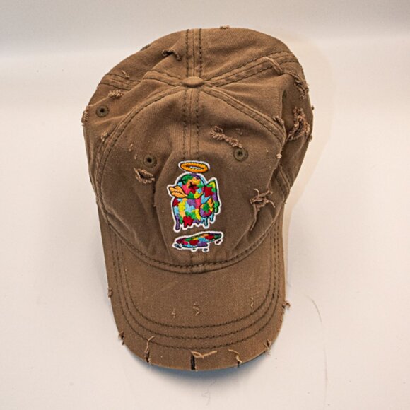 True Brand  Distressed "DAD" Hat - Picture 1 of 3